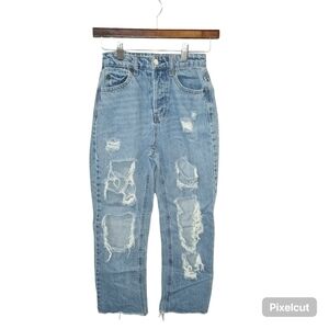 Vanilla Star Size 0 Blue Jeans 90's Boyfriend